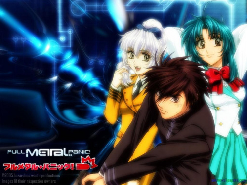 Full Metal Panic Wallpapers #Wallpapers #Anime #Silver