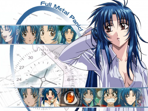 Full Metal Panic Wallpapers #Wallpapers #Anime #Silver