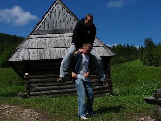 gdzieś na szlaku nosal => rusionowa polana #tatry #NosalRusinowaPolana