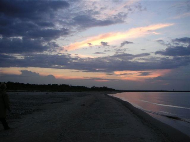 Na plaży w Swinoujściu