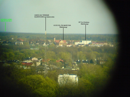 panorama, kierunek wschód - południowy wschód., ESE #TomaszówMazowiecki #Białobrzegi #panorama #LasySpalskie #GarbGielniowski