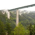 Europabrücke - most w ciągu autostrady A13 w Austrii. #Alpy #Stubai