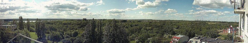 Panorama Płocka / kierunek zachód #panorama #Płock #widok