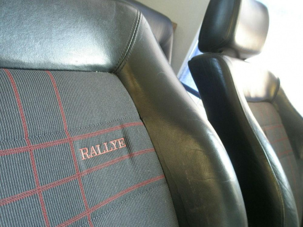Golf Rallye fotele #RallyeGolfTapicerka
