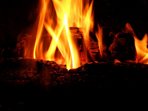 #kominek #ogień