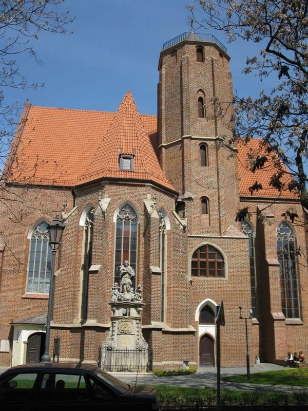 Wrocław Nepomuk przy kościele św.Macieja
