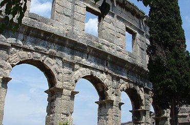 Amfiteatr w Puli #Pula #Chorwacja #Istria #Amfiteatr #Zabytki #Wakacje