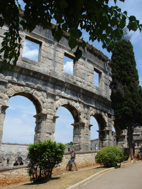 Amfiteatr w Puli #Pula #Chorwacja #Istria #Amfiteatr #Zabytki #Wakacje
