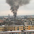 Pożar kamienicy we Włocławku 18 luty 2012 r. #PożarRatunek #straż