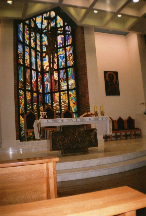 Wnętrze tej samej kaplicy