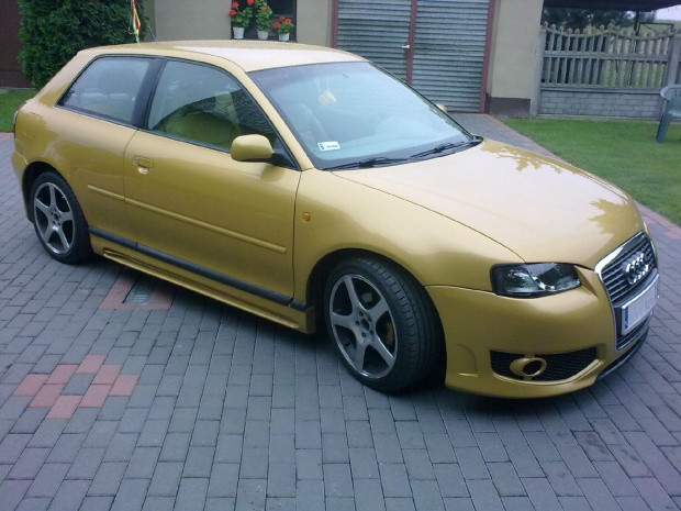 Gold Arrow #AudiA3ByM4M4rcinSZZłote