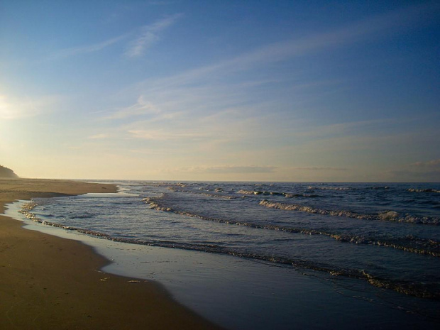 Dębki - jesień 2008 #dębki #jesień #plaża