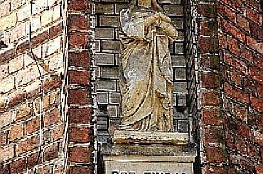 #Radom #fara #zabytek #detal #KazimierzWielki #kościół #NMP #MatkaBoska #Maria #dzieciątko