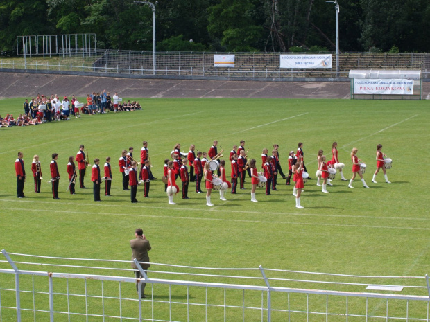 Występ podczas inuguracji V Gimnazjdy Młodzieży Szkolnej. Boisko MOSiR - Radom 15 czerwcz 2009 r.