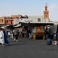 Dżamaa al-Fina, także: Dżemaa el-Fna (arab. جامع الفنا, fr. Jemaa El Fna) – największy plac w marrakeszeńskiej medynie, a zarazem największa atrakcja turystyczna miasta. #Marakesz