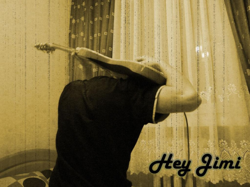 Efekt wakacyjnej nudy Hey Jimi #JimiHendrixHeyJoePhotoshopStare