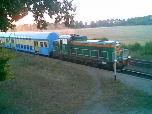 SM42-1118 z pociągiem specjalnym na Przystanek Woodstock 2008
