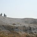 Pamukkale...
śnieg w środku lata? Nie! To wapień na skałach i wjazd na Bawełniany Zamek...