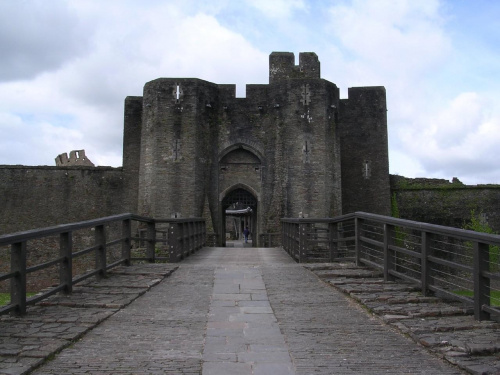 Zamek w Caerphilly #miasto #zabytki #zamek