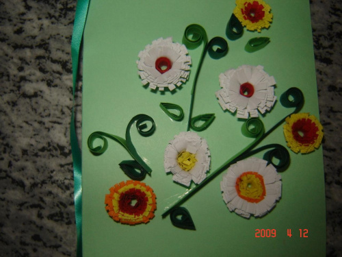 Quilling-kartka