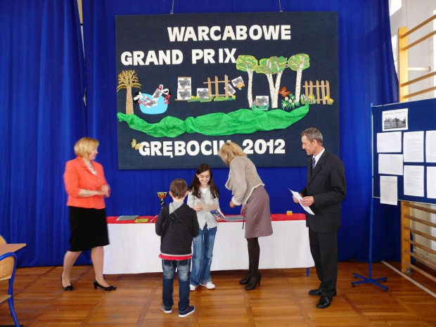 Turniej szkół podstawowych i gimnazjalnych z Torunia i okolic. Warcabowe Grand Prix 2012 - finał, ZS nr 2 Grębicin 17.04.2012r.