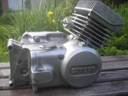 Silnik Simson M501 po remoncie