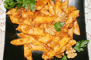 Penne z pesto orzechowo-słonecznikowym .
Przepisy do zdjęć zawartych w albumie można odszukać na forum GarKulinar .
Tu jest link
http://garkulinar.jun.pl/index.php
Zapraszam. #makaron #penne #orzechy #słonecznik #pesto #sos #obiad #gotowanie