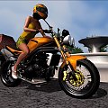 Ono na motocyklu #TDU #Gry #Motocykle #Cars #Motoryzacja #Game