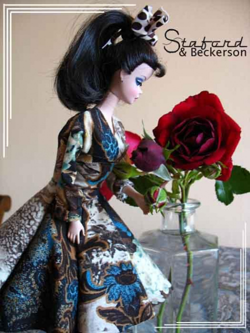 Staford & Beckerson Couture - kopia Butterick 1953 #Silkstone