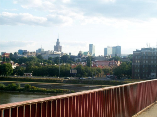 Widok z trasy WZ #Warszawa #widok #wisła