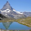 Klasyczny lustrzany Matterhorn