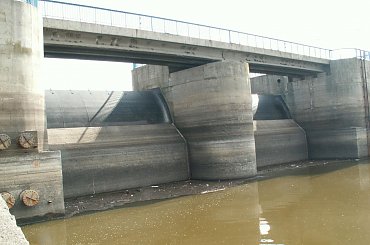 TAMA #TAMA #ZAPORA #ZALEW #MIETKÓW #WODA #STAN #BRUD #MOSTEK