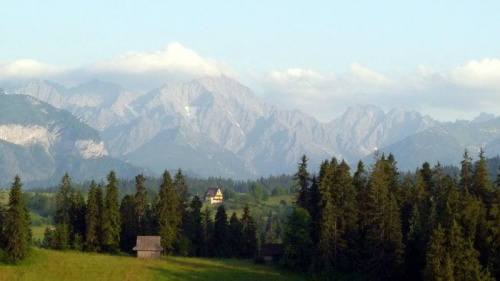 widok z Bukowiny Tatrzańskiej #góry #wakacje #widok