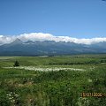 Tatry Słowackie z pociągu