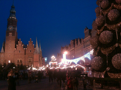 Jarmark we Wrocławiu na Boże Narodzenie 2012