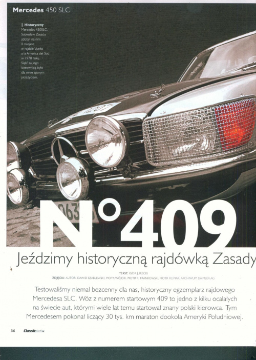 Classic Auto
MB 450 SLC Sobiesław Zasada