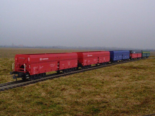 Wagony talboty typu 24V w skali 1:87 czyli H0. DB Schenker Rail Polska