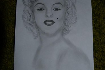 Marilyn Monroe #rysunek