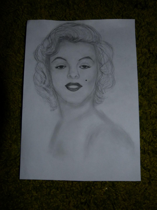 Marilyn Monroe #rysunek