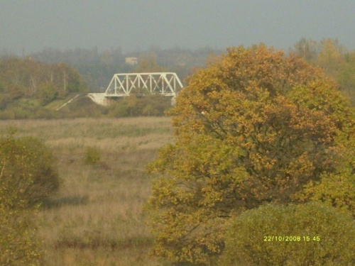 Piekny widoczek na most w porze jesiennej :) #KolejPkpMostCruszczobród