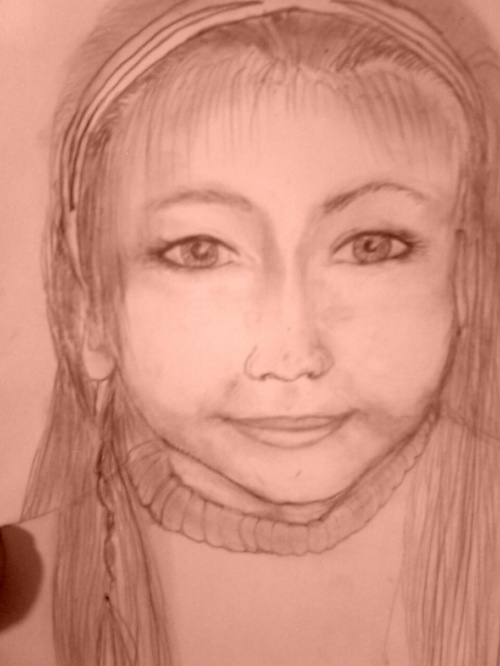 mój kochany skarbek:)) 27.10.2009 moje wykonanie #portret #dziecko