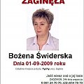 Missing Bożena Świderska Myślińska
