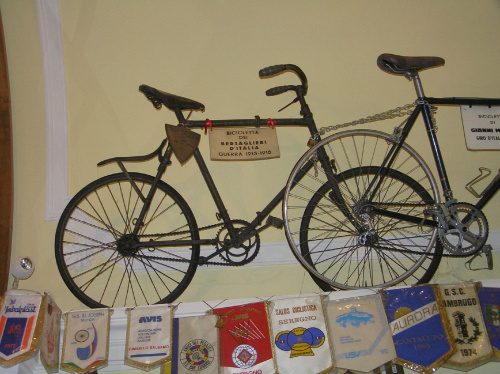 muzeum kolarstwa w Magreglio / http://www.museodelghisallo.it/