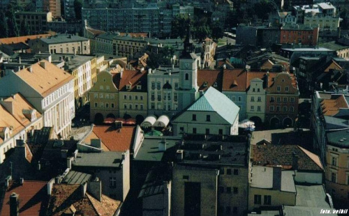 panorama z wieży kościoła Wszystkich Świętych