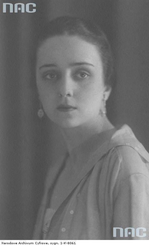 Janina Janecka, aktorka. Warszawa_1910-1937 r.