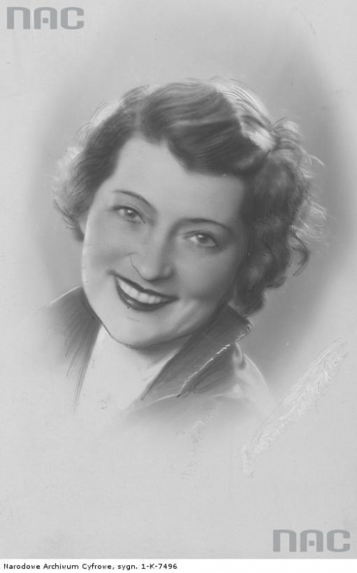 Janina Biesiadecka, aktorka_1925-1939 r.