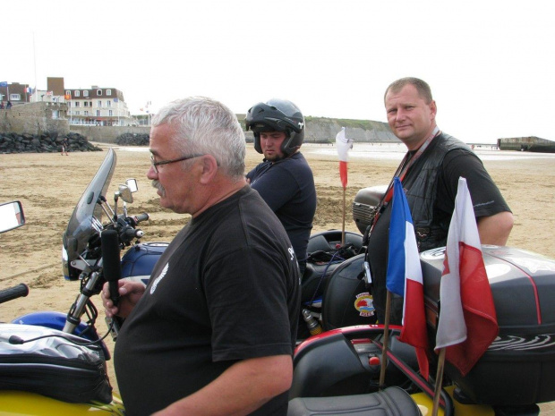 Arromanches-les-Bains - na plaży