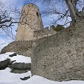 Zamek Chojnik w okolicy Jeleniej Góry w zimowej krasie.......www.zamek-chojnik.cba.pl #zamek #Chojnik #zima #JeleniaGóra