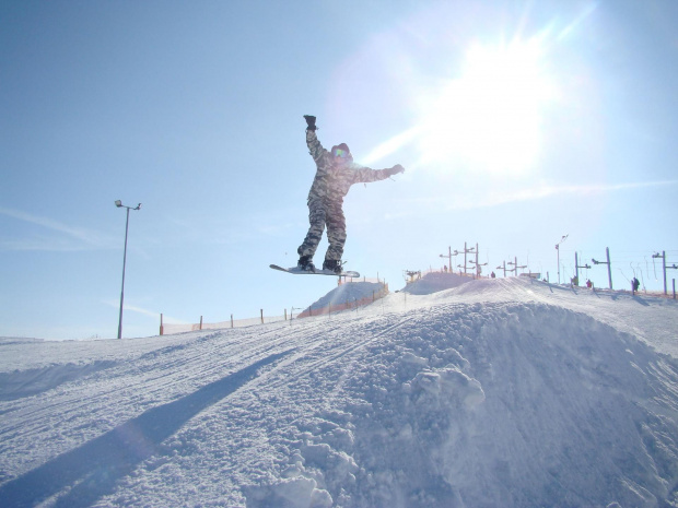 ja na desce snowboardowej xD #sport #zima #snowboard #narty #stok