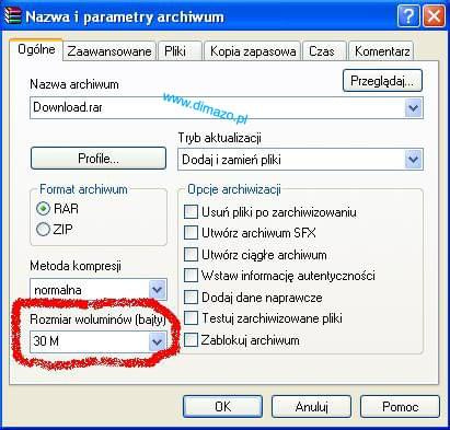 dimazo.pl - jak dzielisc winrarem i zakładac hasła
muzyka filmy programy systemy xxx inne
